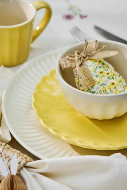 Mynte tallerken lemonade
