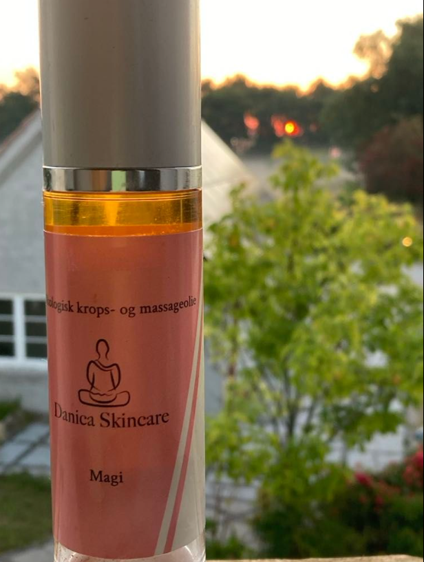 Økologisk krops- og massageolie